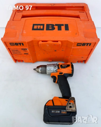 BTi A18 SBS BL-3 - Безчетков ударен винтоверт 18V 5.0Ah 135Nm