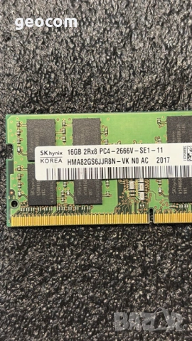 16GB (1x16GB) DDR4 SK-Hynix (PC4-2666V,CL-17), снимка 3 - RAM памет - 54842607