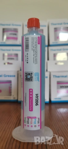 100гр 6 W/m·K за лаптопи Halnziye HY226 HY236 Thermal Putty течен термопад за лаптоп, снимка 3 - Други - 52509106