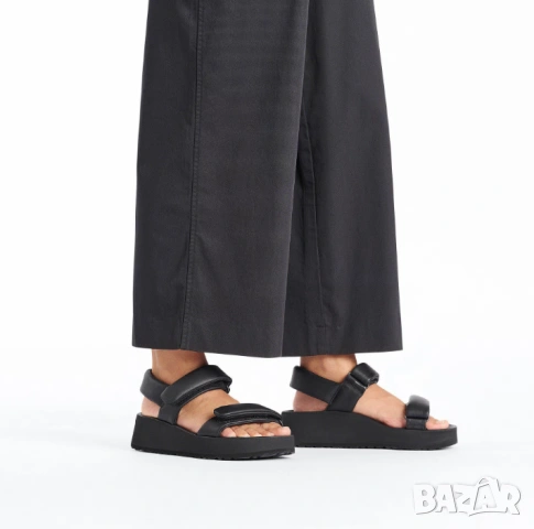 чехли /Сандалите Papillio Theda Black Natural Leather от Birkenstock номер 42, снимка 8 - Чехли - 54919988