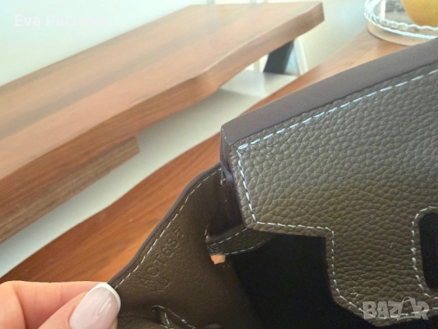 Hermes Birkin 30 дамска чанта того , снимка 7 - Чанти - 54291894
