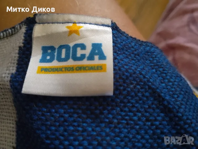 Boca Huniors Бока Хуниорс футболен шал фенски ултраски  нов La Mitad+1 Jo, снимка 11 - Футбол - 55643452