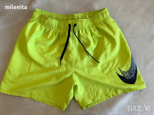 Страхотен неонов мъжки бански/шорти на Nike, снимка 2 - Бански - 54932670