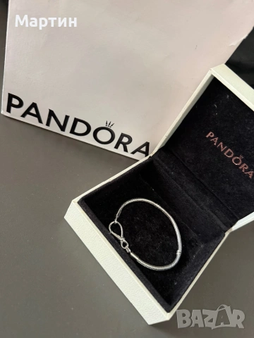 Pandora - infinity lock charm bracelet