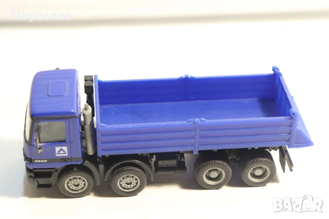 HERPA?? H0 1/87 MERCEDES ACTROS САМОСВАЛ КАМИОН МОДЕЛ, снимка 2 - Колекции - 54347026