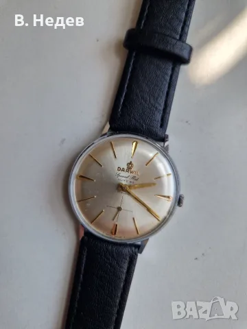 DARWIL, cal FHF 81, 17 jewels, Swiss, като нов! ТОП!, снимка 4 - Мъжки - 55339674