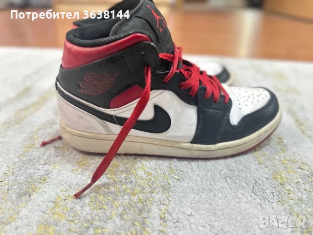 Обувки Air Jordan 1, снимка 3 - Кецове - 54658949