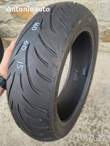 160 60 15 задна гума за скутер BRIDGESTONE Battlax Sport Touring T31 67H , снимка 3 - Гуми и джанти - 55125424