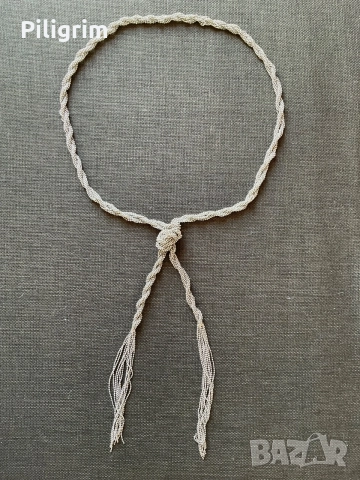 Колие в бохо стил (верижки от мъниста,  bead chains).