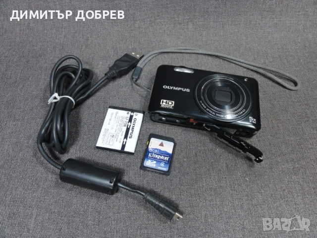 ЦИФРОВ ФОТОАПАРАТ OLYMPUS VG-130 14MP CCD DIGITAL CAMERA Y2K DIGICAM, снимка 13 - Фотоапарати - 54817736