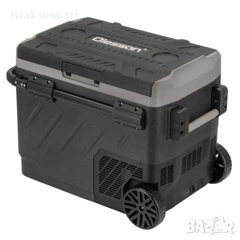 Преносим компресорен хладилник Olesson 49L 12V 24V 220V Bluetooth, снимка 2 - Аксесоари и консумативи - 54556678