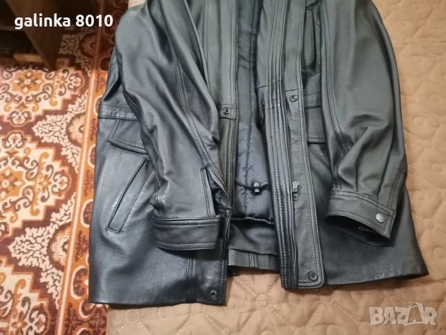 Кожена шуба, нова, снимка 3 - Якета - 54164249