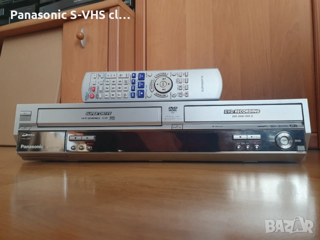 VHS-DVD recorder Panasonic DMR-E75VEB Hi-Fi stereo, снимка 2 - Плейъри, домашно кино, прожектори - 54481757
