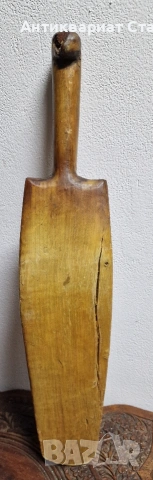 Стара дървена скандинавска шпатула/бъркалка, снимка 16 - Антикварни и старинни предмети - 53981238