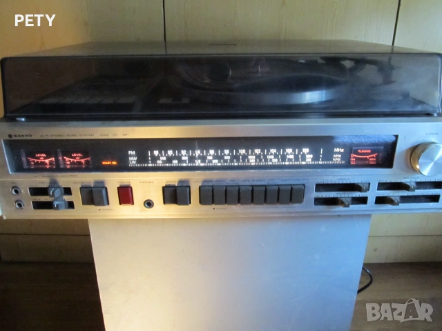 SANYO HI-FI MUSIC SISTEM DXT 5502LV 95W  ЦЕНА 75 ЕВРО, снимка 5 - Ресийвъри, усилватели, смесителни пултове - 54990336