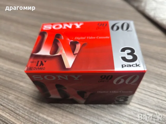 SONY MiniDV Cassette , снимка 2 - Камери - 55632020