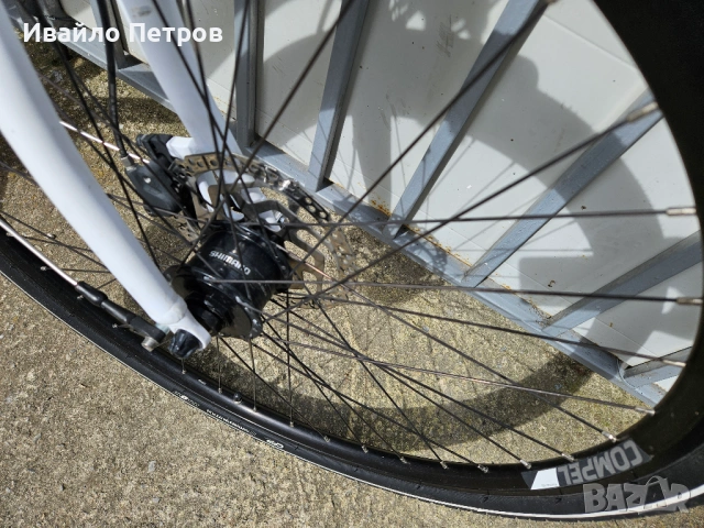 Хидравлика-алуминиев велосипед 28 цола COMPEL-шест месеца гаранция, снимка 3 - Велосипеди - 54212459