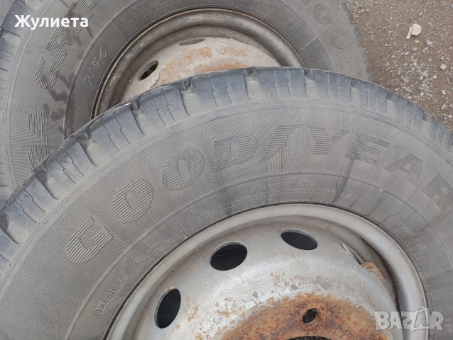 Джанти със Гуми за бус 225/75R16, снимка 5 - Гуми и джанти - 54580680