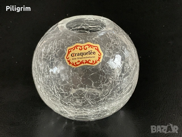 Ваза «Craquelée. Alte Glasmacherkunst», Германия.