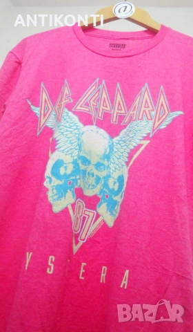 DEF LEPPARD HYSTERIA Тениска, снимка 2 - Тениски - 54798509