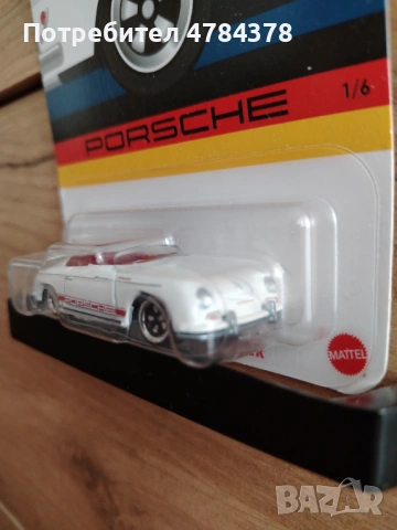 Hot wheels Porsche 356 speedster, снимка 2 - Коли, камиони, мотори, писти - 54382439