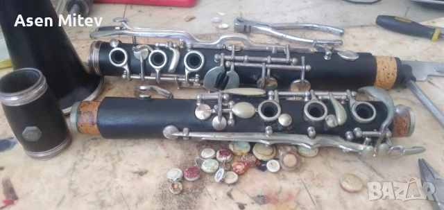 Б кларинет преди и след , снимка 2 - Духови инструменти - 54222999