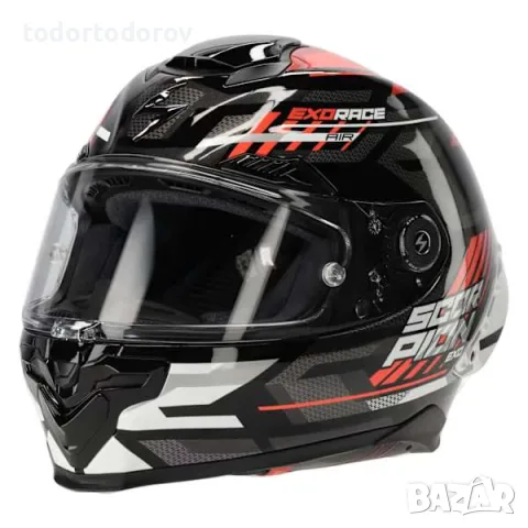 Мото каска SCORPION EXO-Race Kobra FIM 2 2026 М 57-58см.Топ Цена 975.96 лв. / 499 €, снимка 4 - Аксесоари и консумативи - 55329049