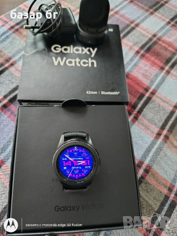 Samsung galaxy watch 42mm , снимка 2 - Смарт часовници - 54491078