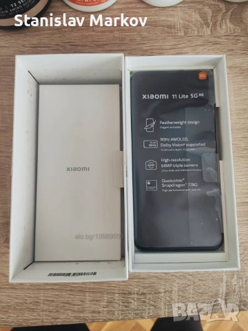 Телефон Xiaomi 11 Lite 5G, снимка 3 - Xiaomi - 54448548