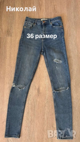 Дънки за момиче , снимка 5 - Дънки - 54136367