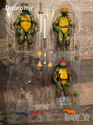 Фигури Костенурките нинджа от филма 1990 (Teenage mutant ninja turtles figures 1990 movie) TMNT, снимка 9 - Колекции - 54980093