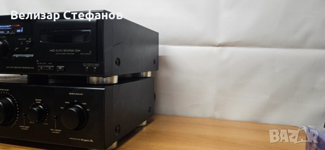  Касетен дек + Стерео усилвател🔥 JVC Hi-Fi комплект – AX-A372 + TD-W218 (Отлично състояние)  , снимка 3 - Аудиосистеми - 54512450