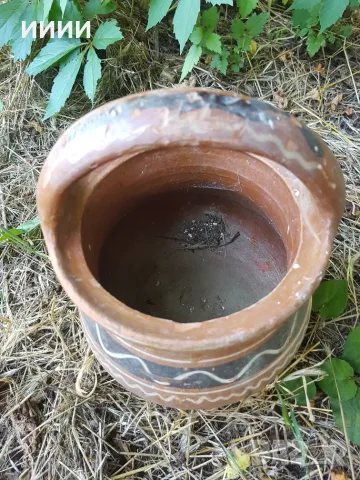 Керамична ръкатка гърне