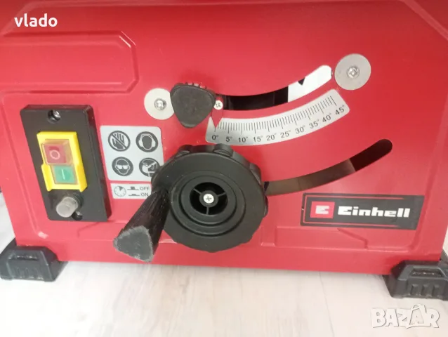 Настолен циркуляр Einhell TC-TS 210, снимка 3 - Циркуляри - 55337396