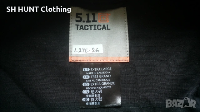 5.11 TACTICAL Stryke Long Sleeve Stretch Shirt размер XL еластична риза - 2611, снимка 9 - Ризи - 54335708