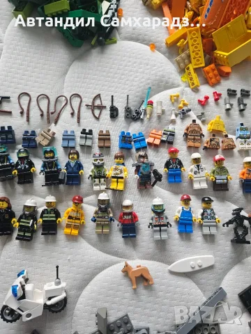 Лего/Lego голяма колекция с много фигурки и части от star wars, Lego city и др., снимка 3 - Фигурки - 55349380