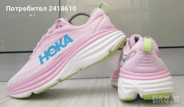 Hoka Bondi 8 Womens Size 40 2/3/ 25.5 см  НОВО! ОРИГИНАЛ! Дамски Маратонки!, снимка 3 - Маратонки - 54930728