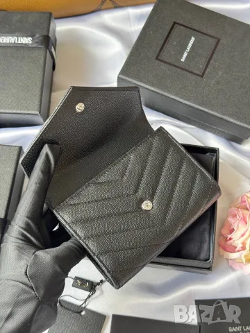 Saint Laurent Monogram Envelope Compact Wallet , снимка 6 - Портфейли, портмонета - 55417633