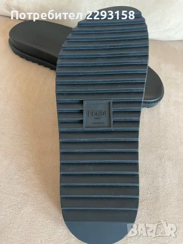 Мъжки чехли Fendi, снимка 4 - Мъжки чехли - 55651921