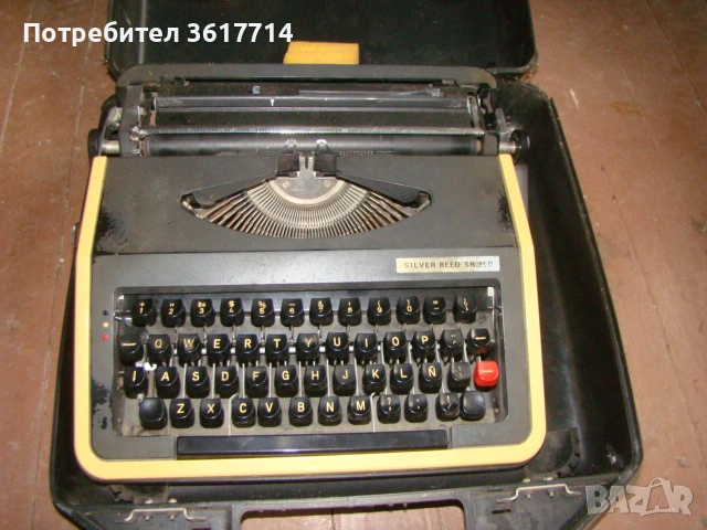 Пишеща машина Silver Red, снимка 2 - Други машини и части - 54745699