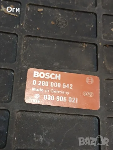 Компютър за Фолксваген Голф 2 и Джета 1.3 i 0 280 000 542 / 030 906 021, снимка 2 - Части - 55653171