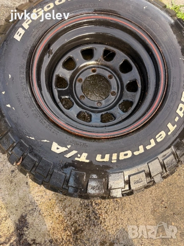 офроуд гуми+ джанти