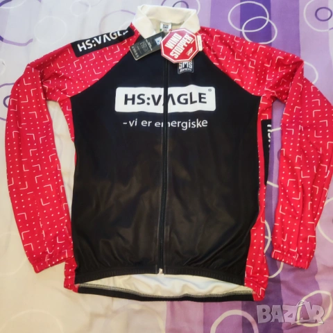 🚴‍♂️ ЧИСТО НОВО колоездачно яке Santini Windstopper - размер XXL