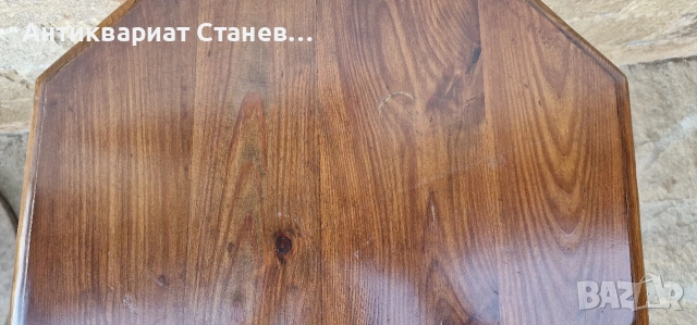 🪑🔥 МАЛКА МАСА С ГОЛЯМО ПРИСЪСТВИЕ – ВИНТИДЖ АКЦЕНТ 🔥🪑, снимка 10 - Маси - 54889603