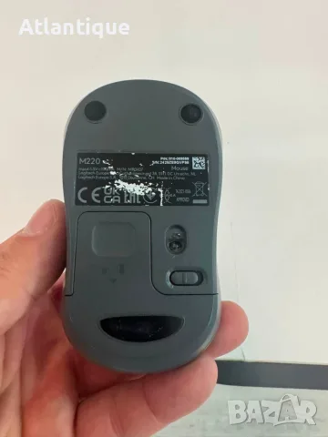 Мишка Logitech M220 - Bluetooth, снимка 3 - Клавиатури и мишки - 55608632