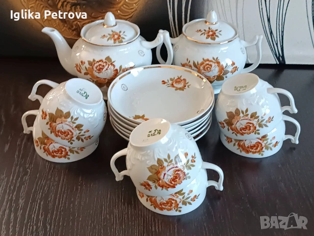 Сервиз Вербилки,Барбарис, снимка 12 - Антикварни и старинни предмети - 55053049
