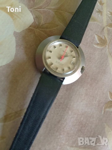 ретро винтидж часовник tewor tewor перфектно състояние , снимка 9 - Антикварни и старинни предмети - 53994377