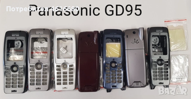  Панел за Panasonic GD67, GD68, GD90, GD92, GD93, GD95, G35, G60, G75, GD87, G50, G51, X66, X70, снимка 6 - Резервни части за телефони - 52073719