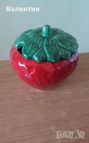 Интересен керамичен сервиз "Плодове", снимка 9 - Сервизи - 54137804