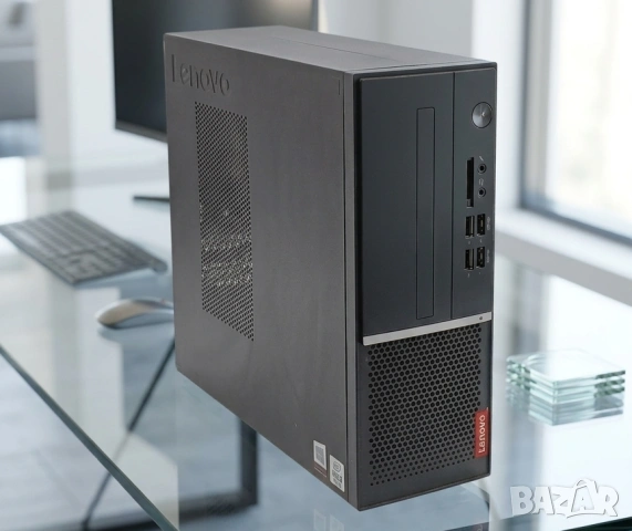 Компютър LENOVO PC V50s-07IMR, i5-10400, 8GB, 512GB SSD, DVD-Writer, Win 10 Pro, гаранция 2 г.